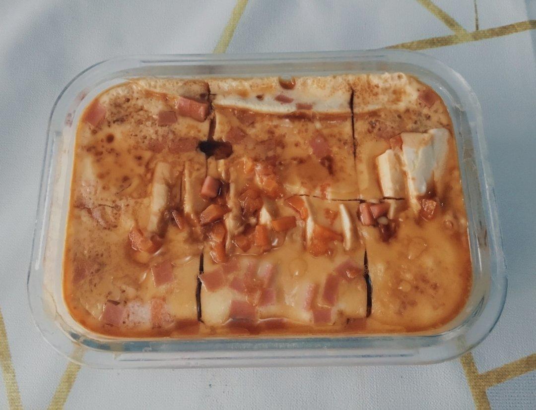 虾仁豆腐蒸水蛋