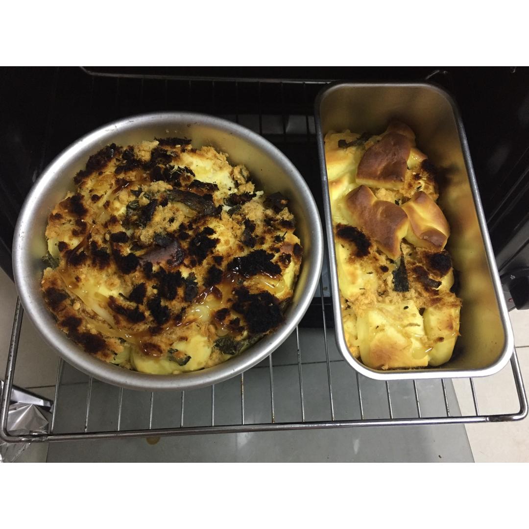 肉松手撕面包—超软会爆浆的面包哟