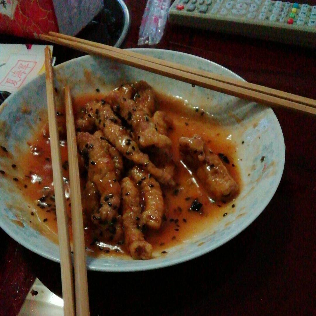 糖醋里脊