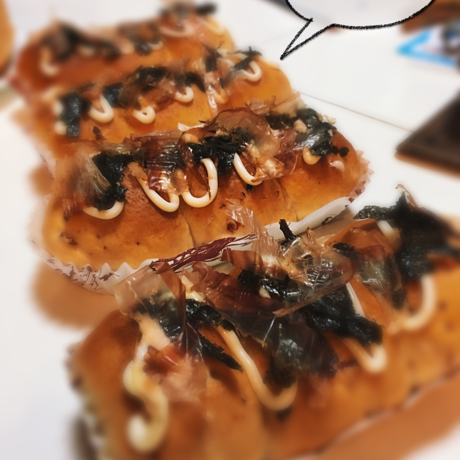 章鱼小丸子面包
