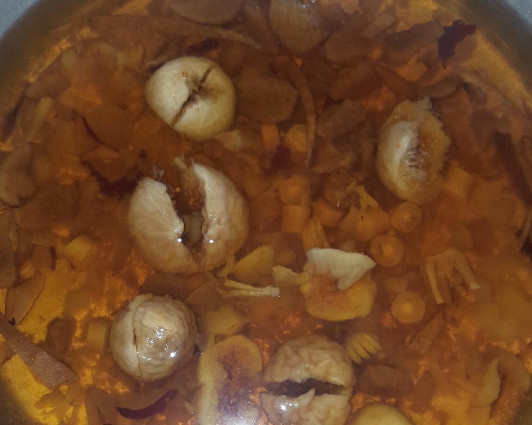 陈皮红枣蜜枣无花果水