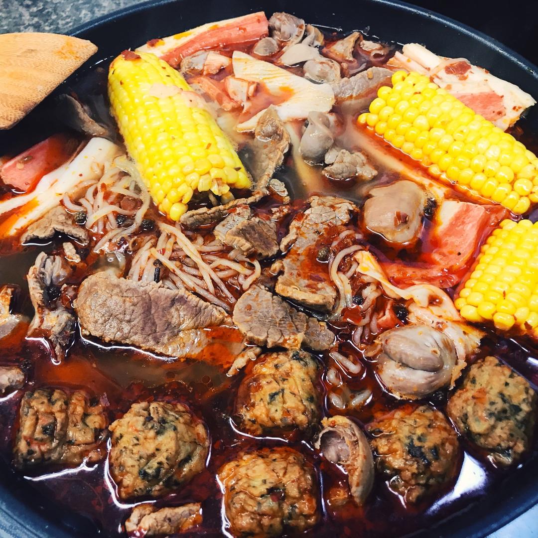 自制麻辣重庆火锅