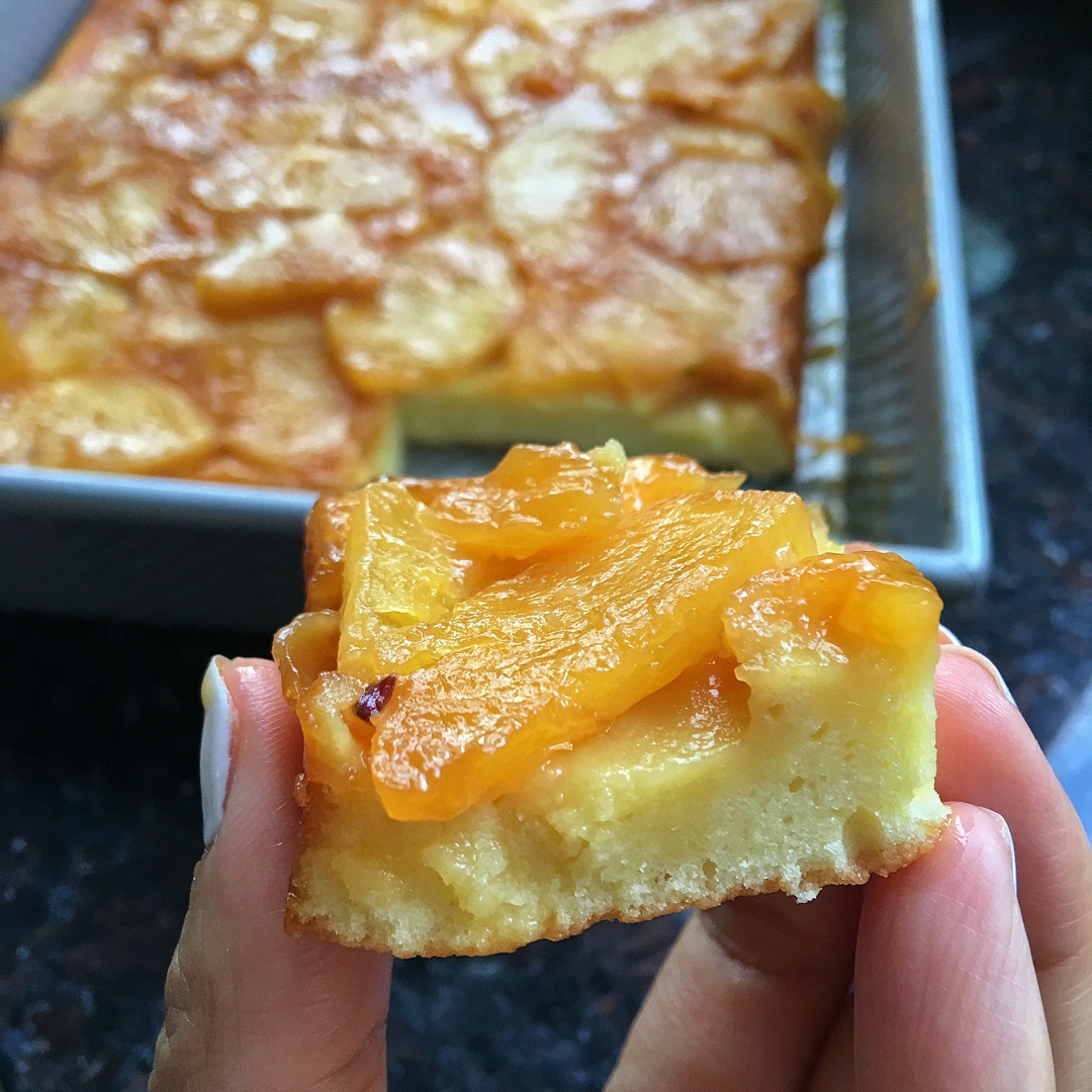 焦糖菠萝翻转蛋糕