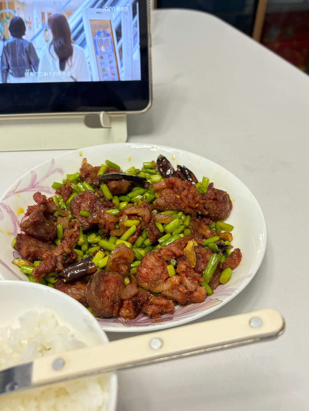 蒜苔炒香肠（快手菜）