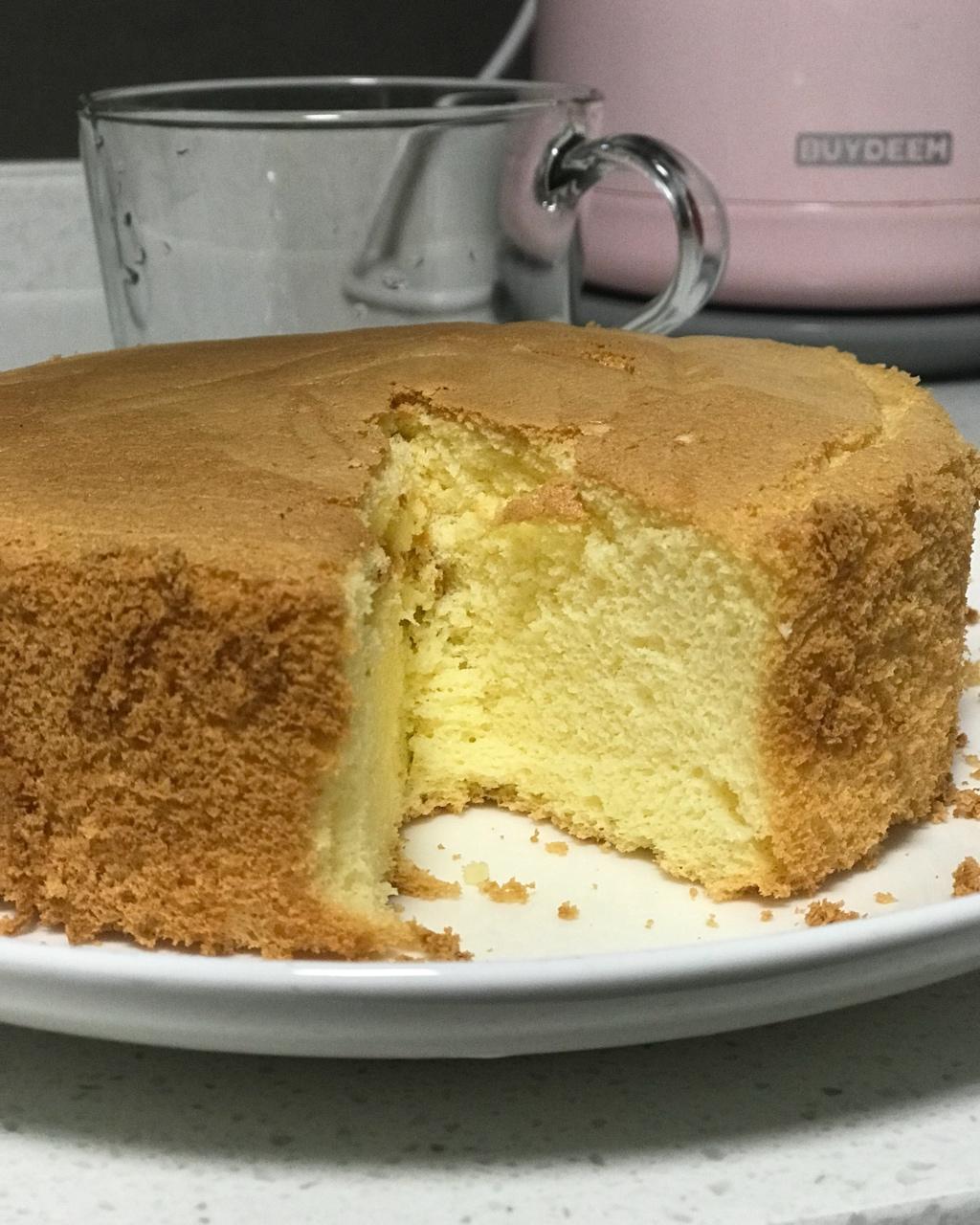 比戚风还要柔软Q弹的海绵蛋糕