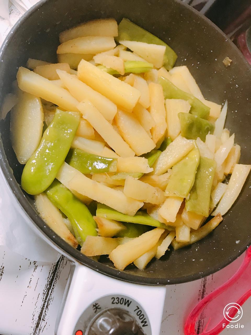 刀豆炒土豆~一道青翠脆爽的家常菜