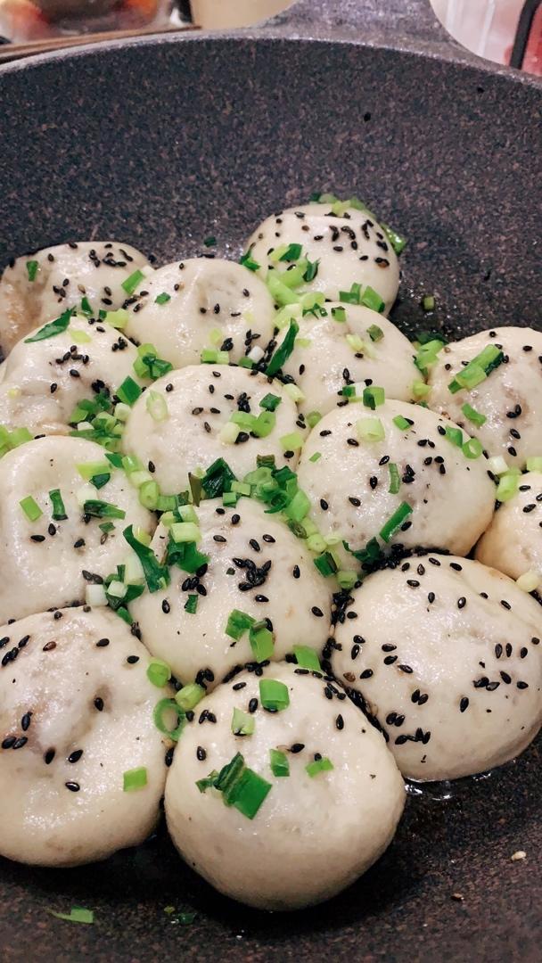 小时候的生煎包