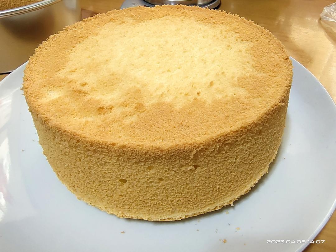 八寸戚风蛋糕