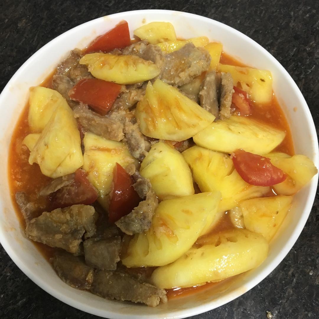 菠萝咕咾肉