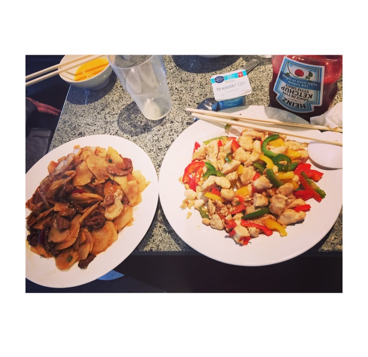 健身减肥最爱的鸡胸料理！——彩椒鸡丁