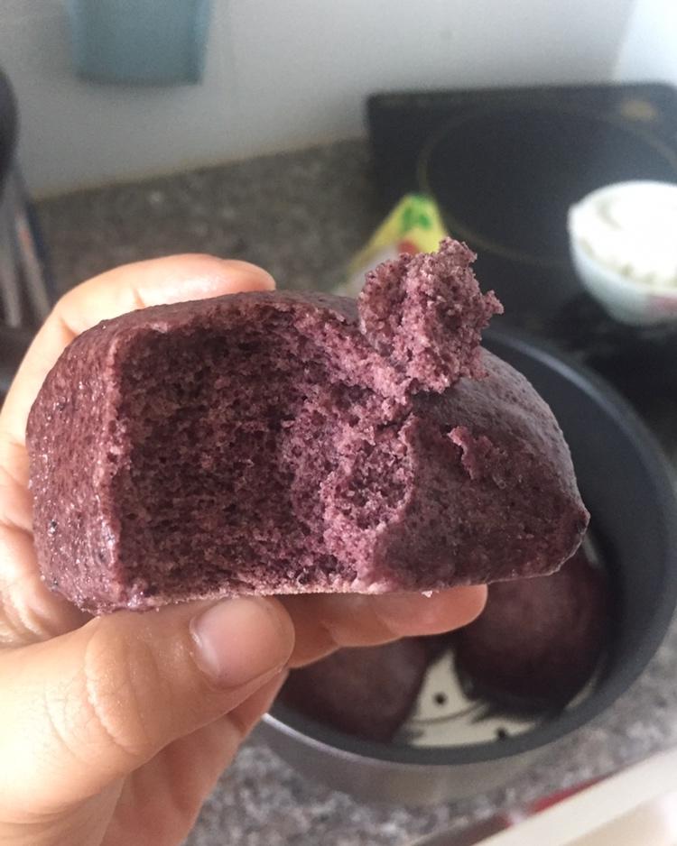 黑米馒头
