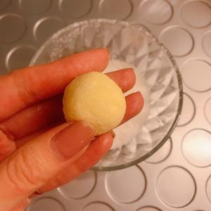 奶酪椰丝球 椰香小曲奇饼干的做法 步骤8