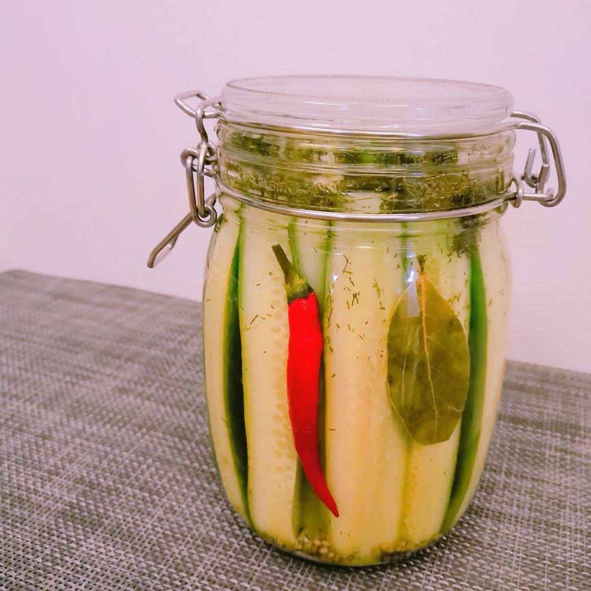 小七ivy做的【健康泡菜】美式酸黄瓜dill pickles