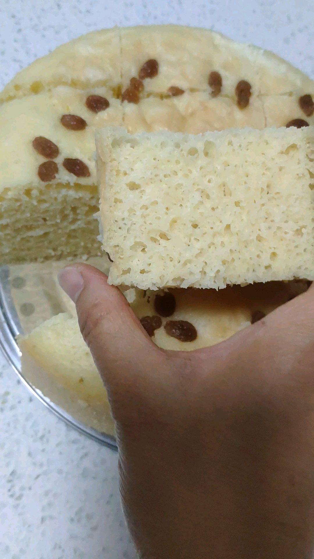 海绵一样软的奶香大发糕 蓬松煊软又绵密 好吃不粘牙 附细节视频详解