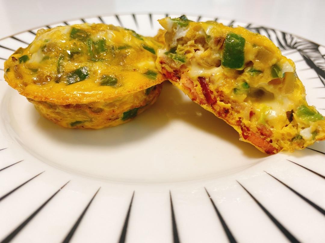Keto生酮-鸡蛋麦芬（早餐或零食绝佳）