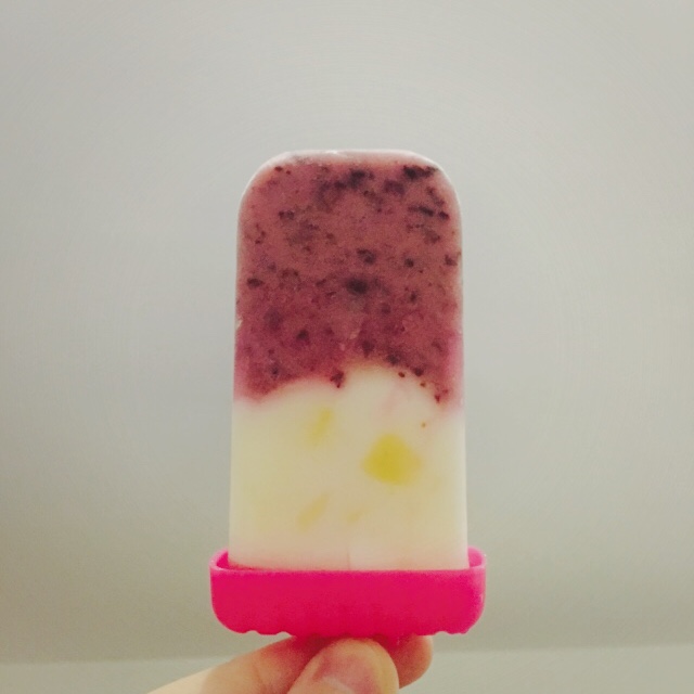 三种口味奶油水果冰棍 Creamy Fruit Popsicle