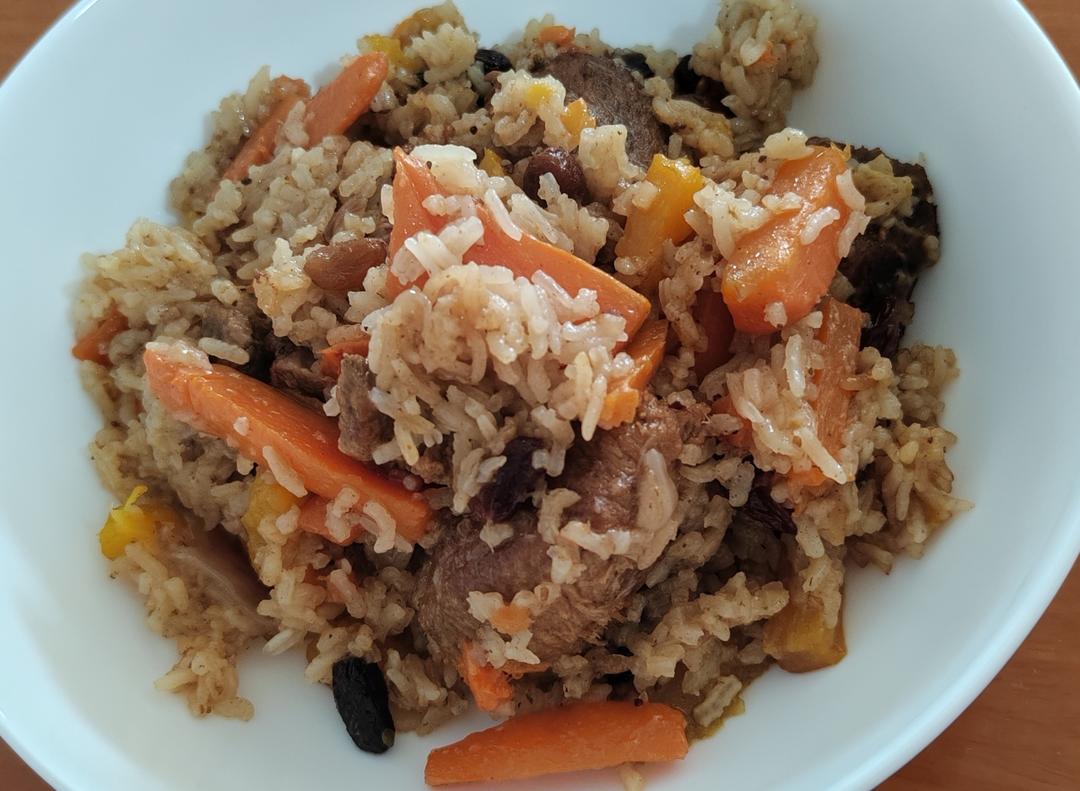 新疆羊排抓饭（出锅后米粒分明的秘密）