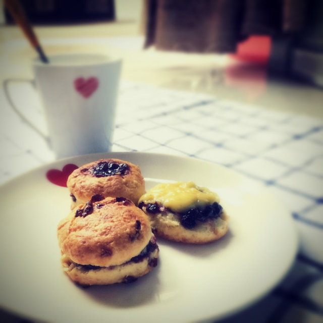 香草司康饼 Vanilla Scones