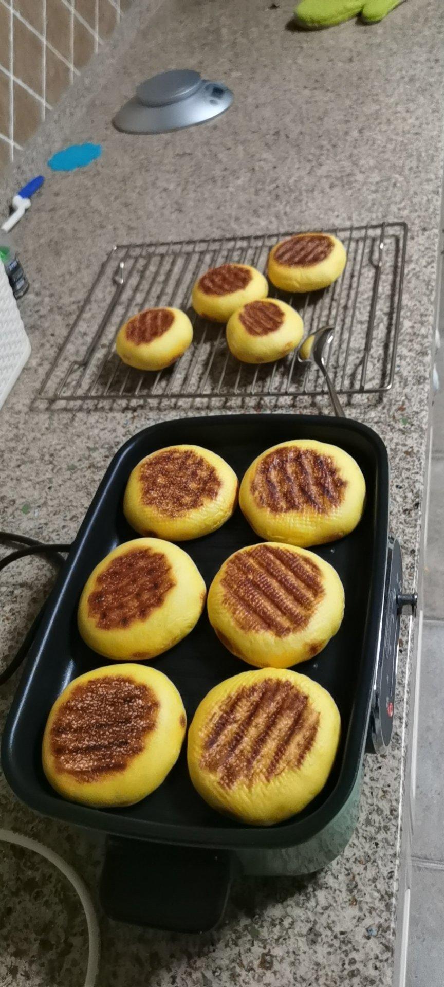 堂妈小厨——发面南瓜饼