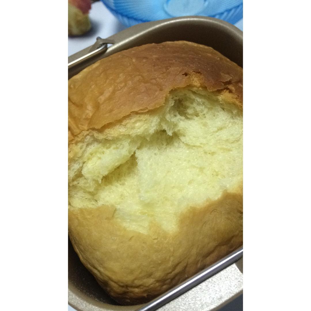 超级好吃的原味面包（面包机版）