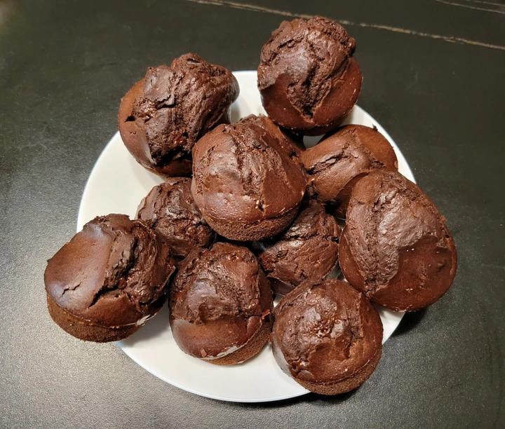 在家做巧克力蘑菇头麦芬蛋糕🍫