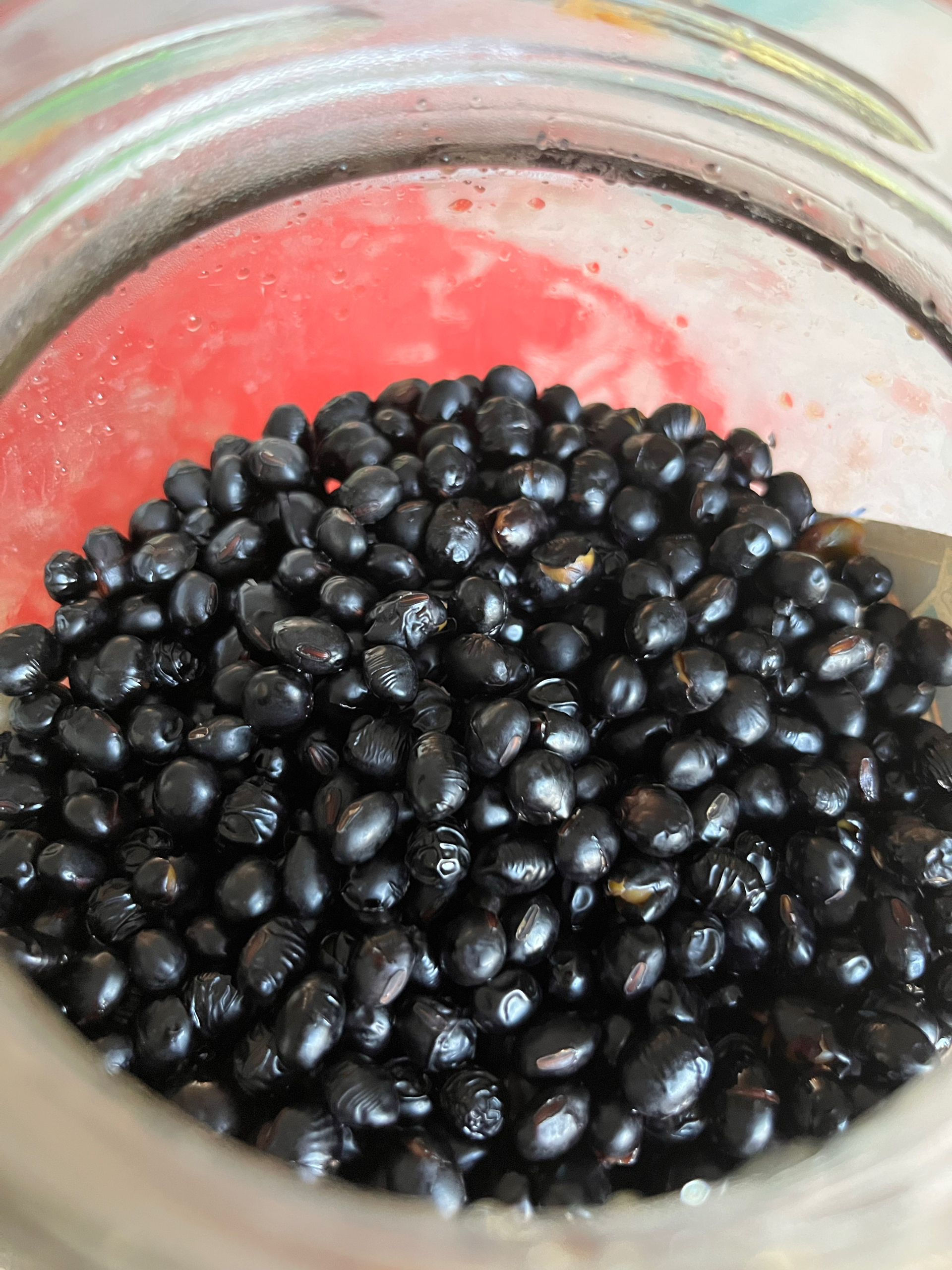 陈醋泡熟黑豆，养发之宝的做法 步骤5