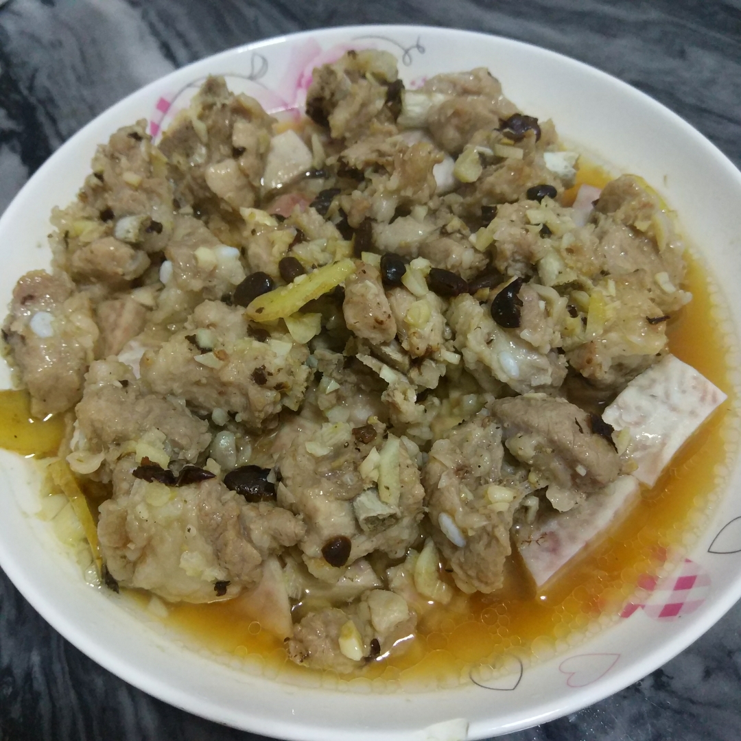 豆豉蒸排骨