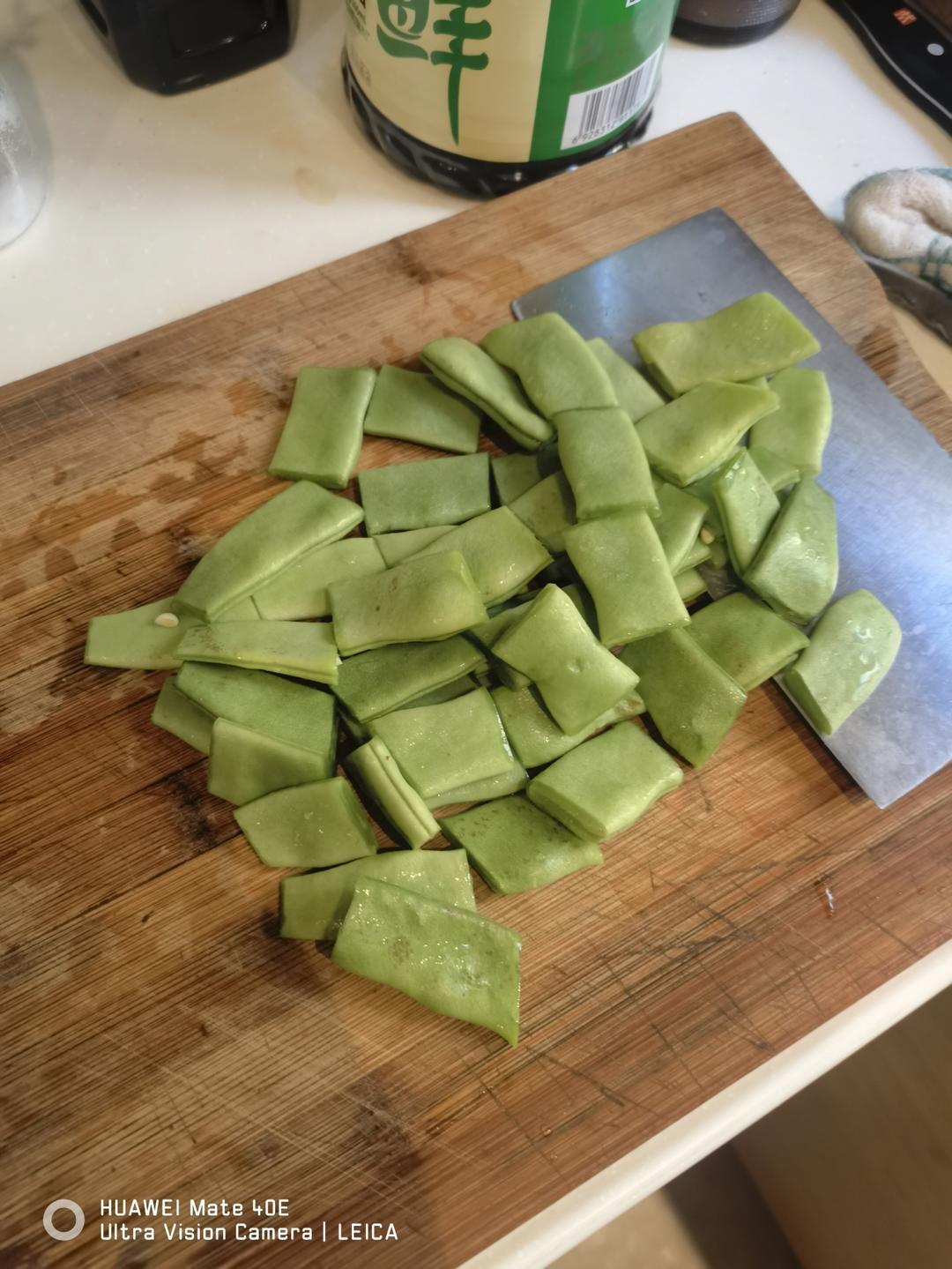 豆角炖肉炖土豆
