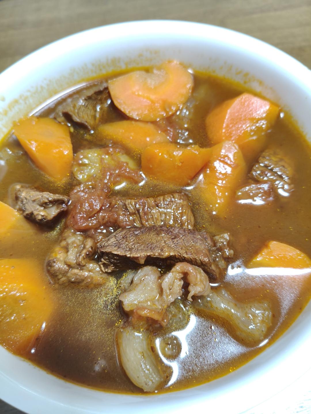 超简单电饭煲番茄牛腩