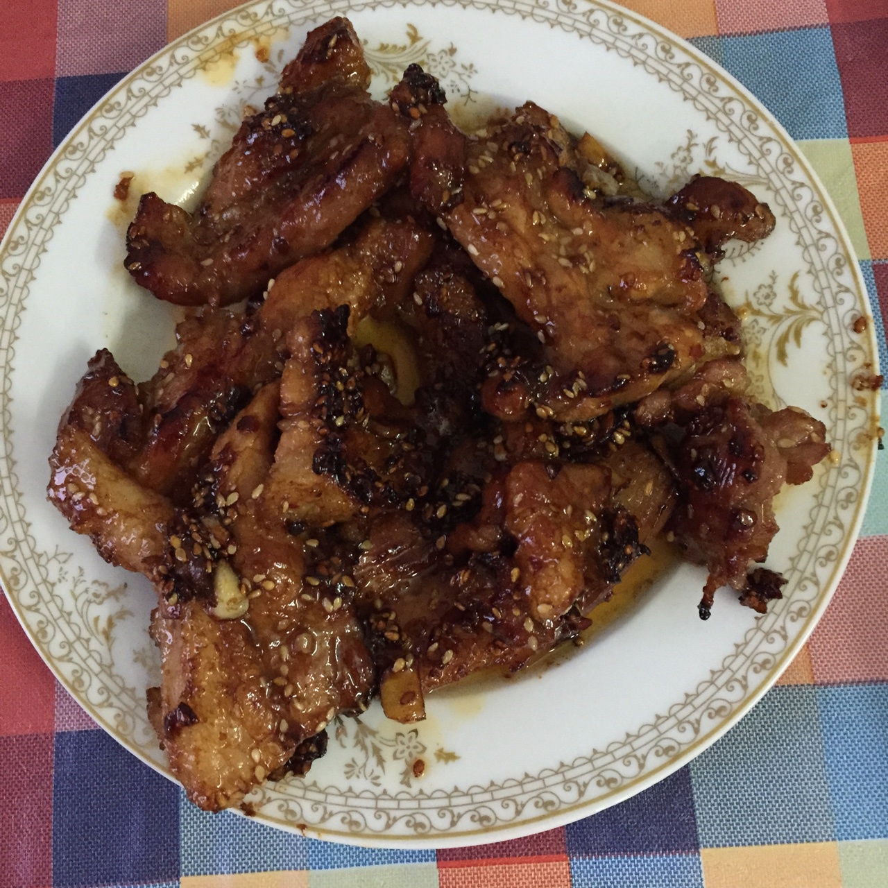 韩式烤五花肉