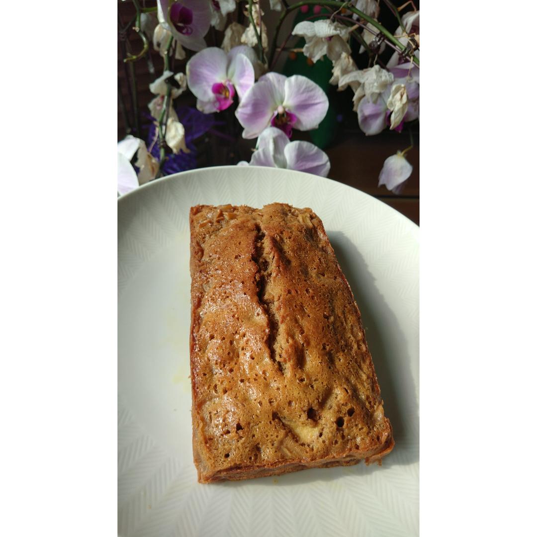 焦糖苹果磅蛋糕