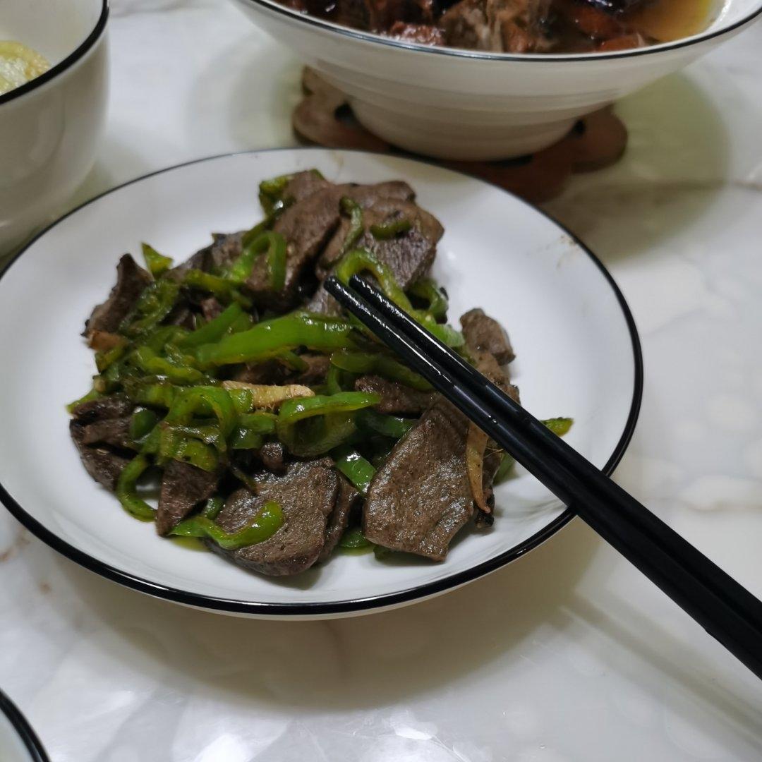 爆炒猪肝家庭做法