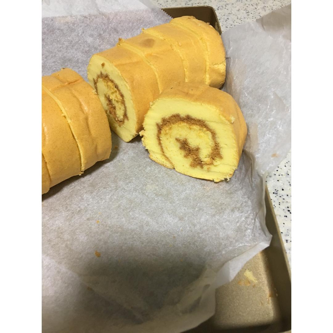 原味蛋糕卷