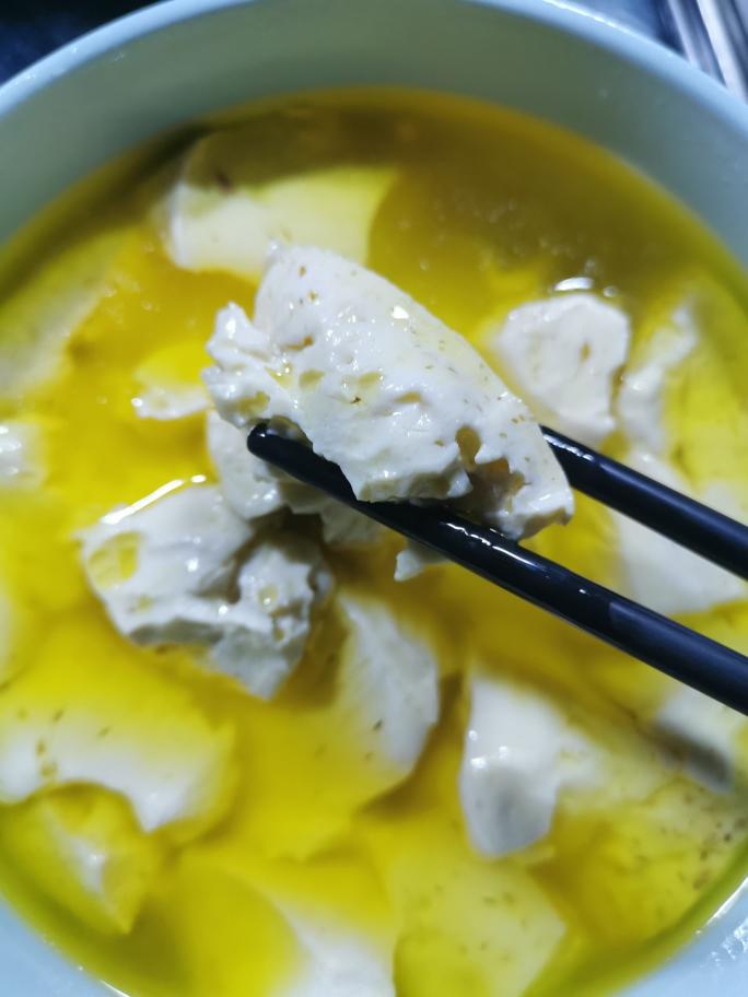 鸡汁豆腐的做法