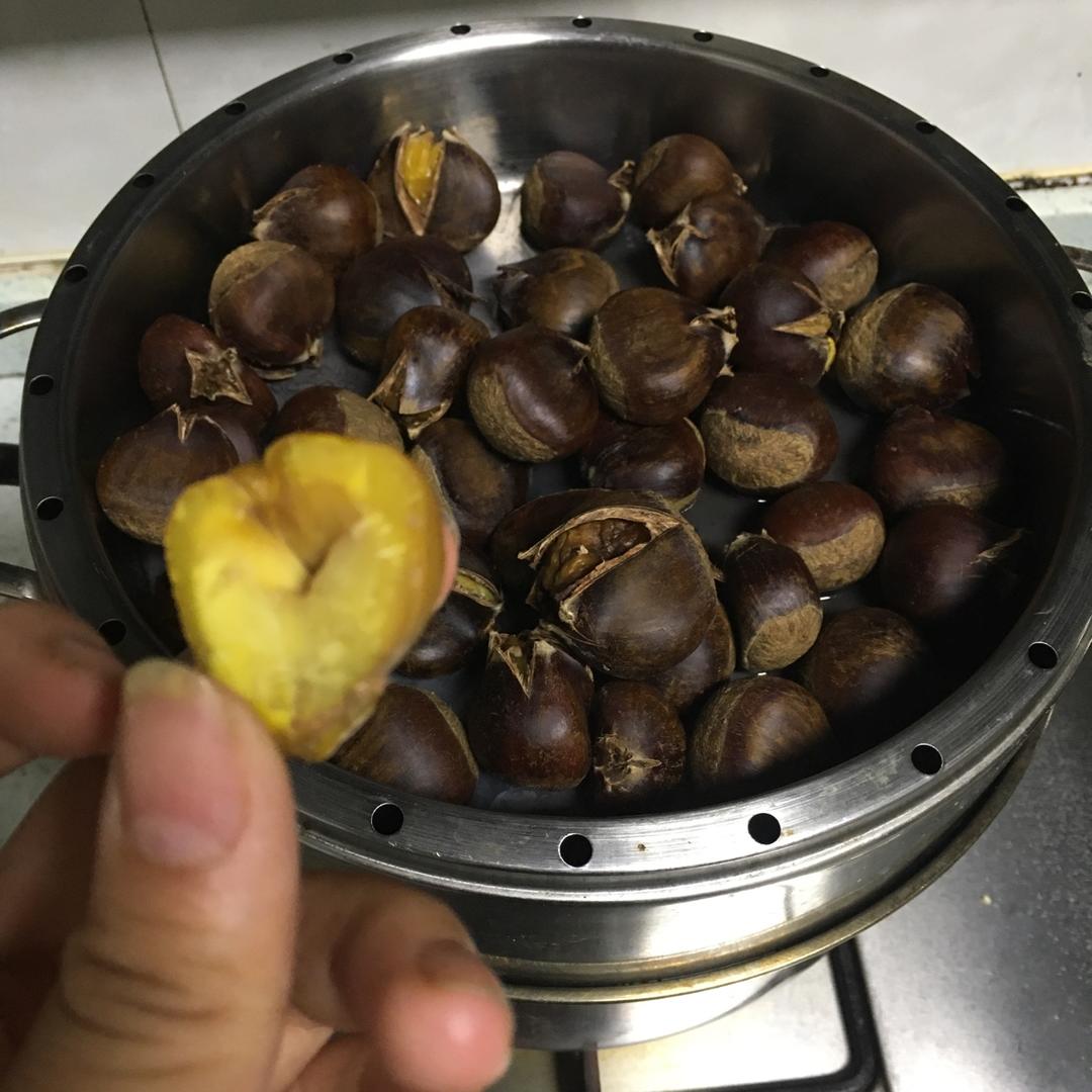 蒸板栗