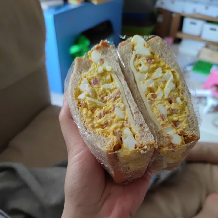 日本711同款鸡蛋三明治，好吃好吃
