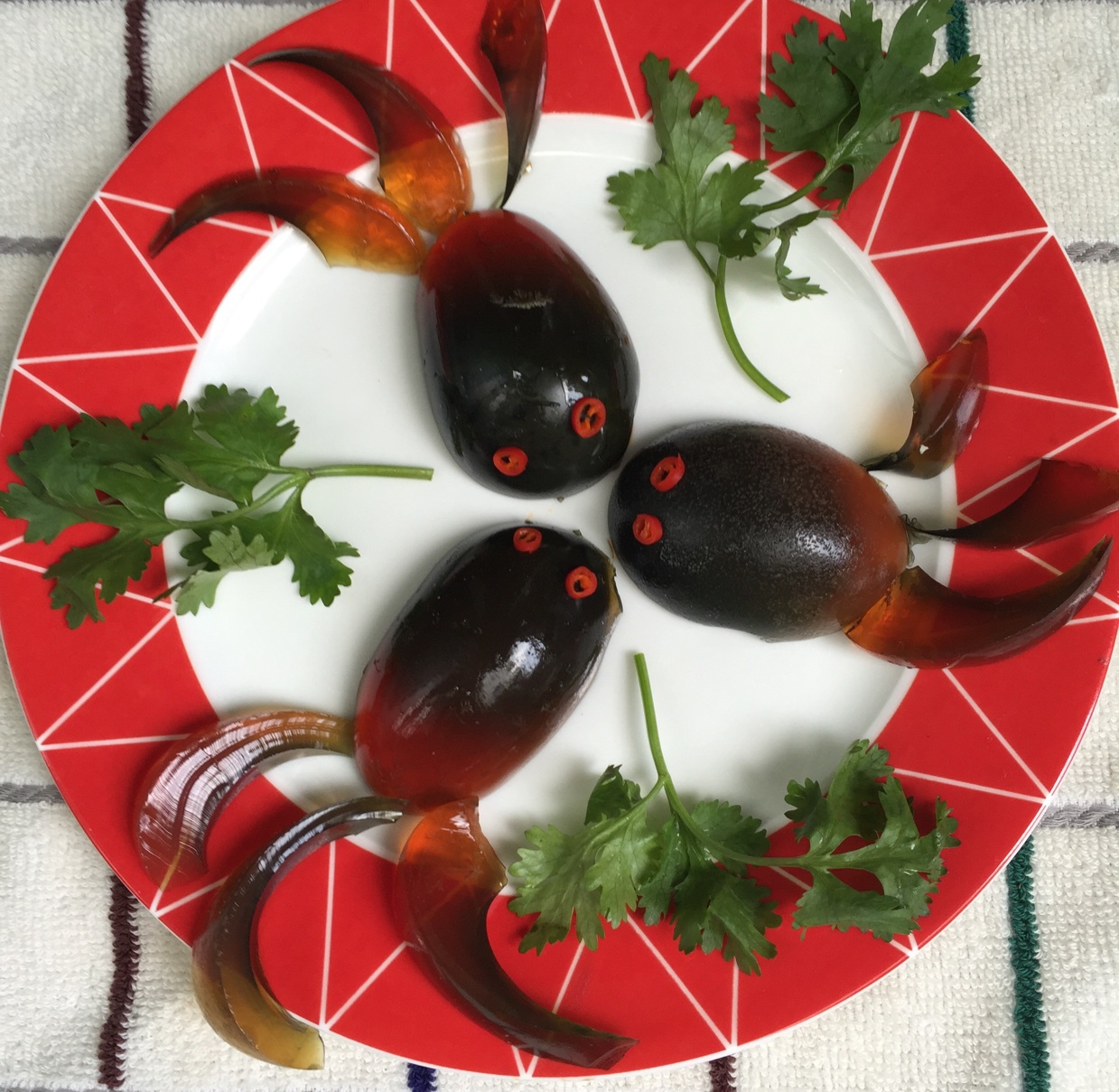 之初园做的金鱼皮蛋