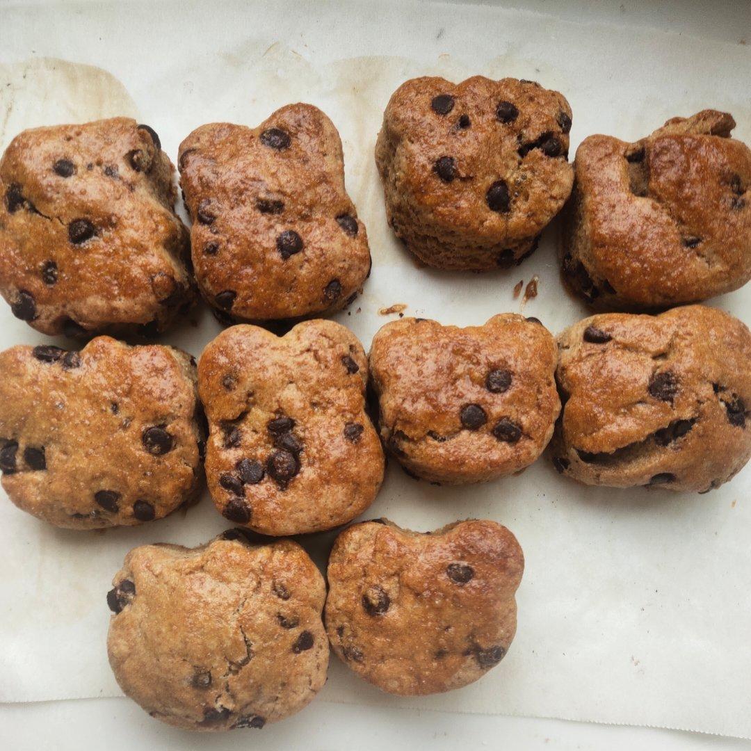 仕女伯爵红茶巧克力司康 淡淡奶茶香 少油低甜度 北鼎烤箱食谱