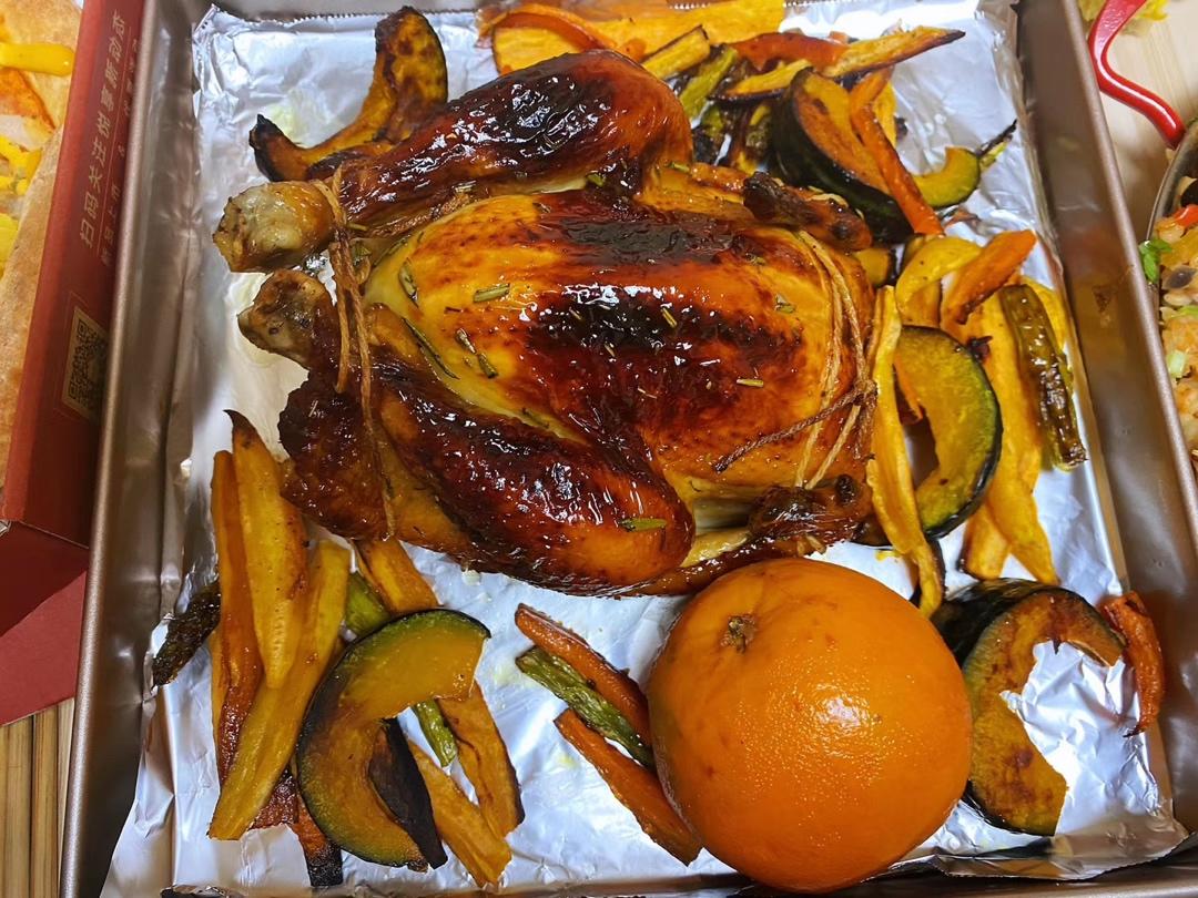 圣诞烤鸡