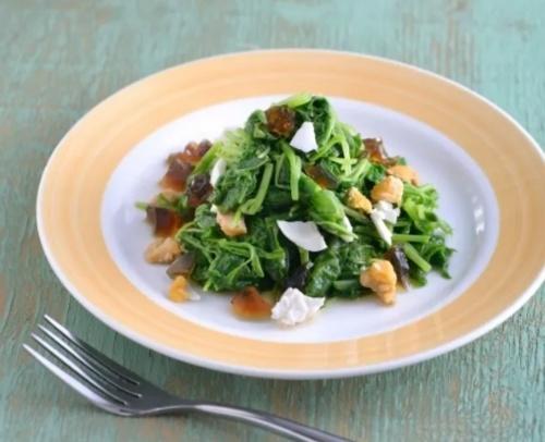 苋菜炒双蛋(台湾四季好味道)美善品小美食谱