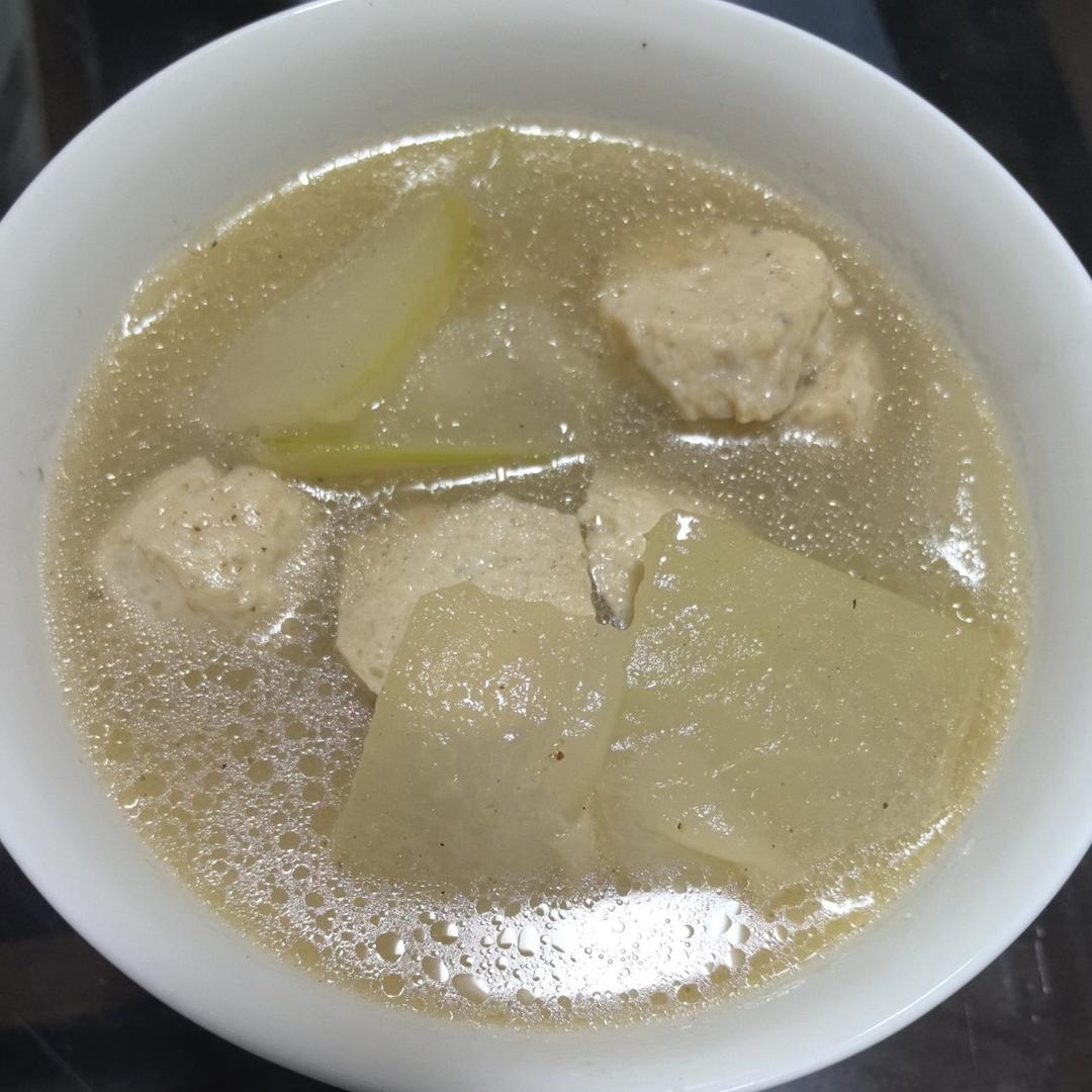 【冬瓜丸子汤】