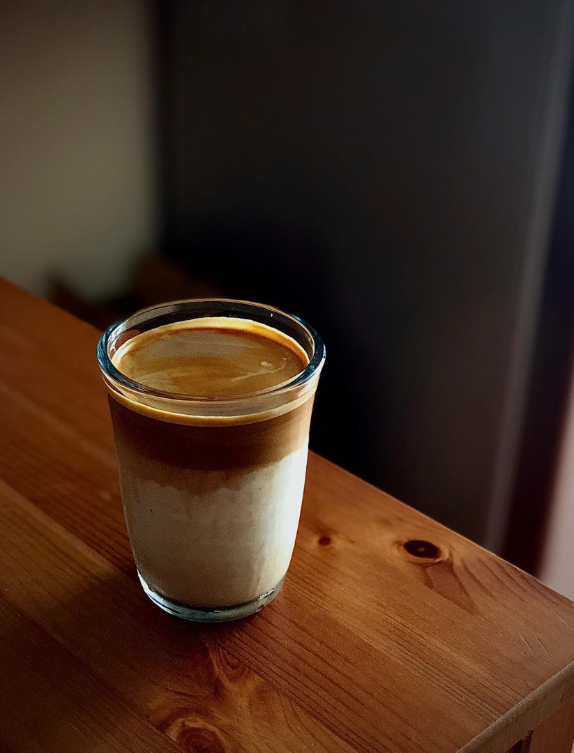 在家也能做出漂亮☕dirty☕脏咖啡👻