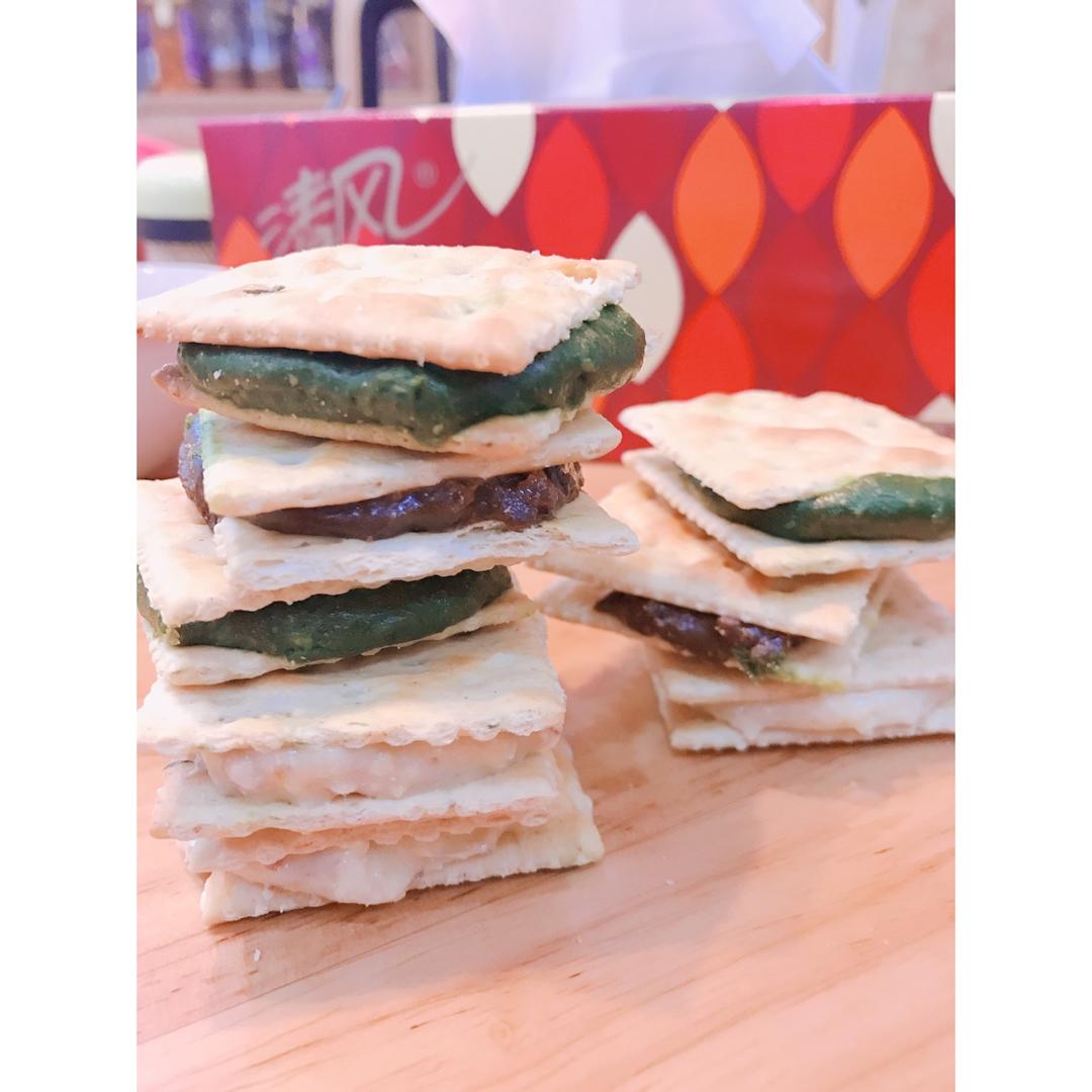 牛轧糖夹心苏打饼干