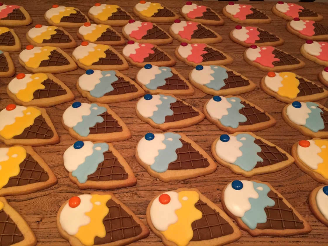 小黄人糖霜饼干