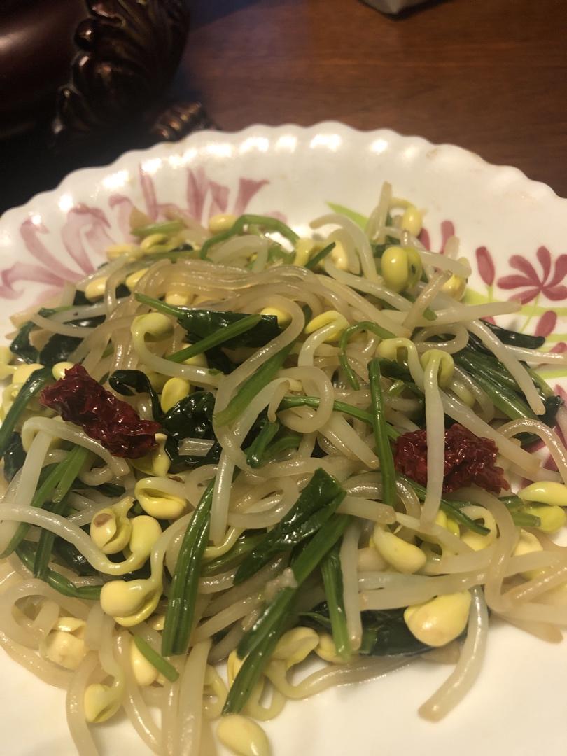 万能凉拌菜料汁（凉拌菠菜粉丝）