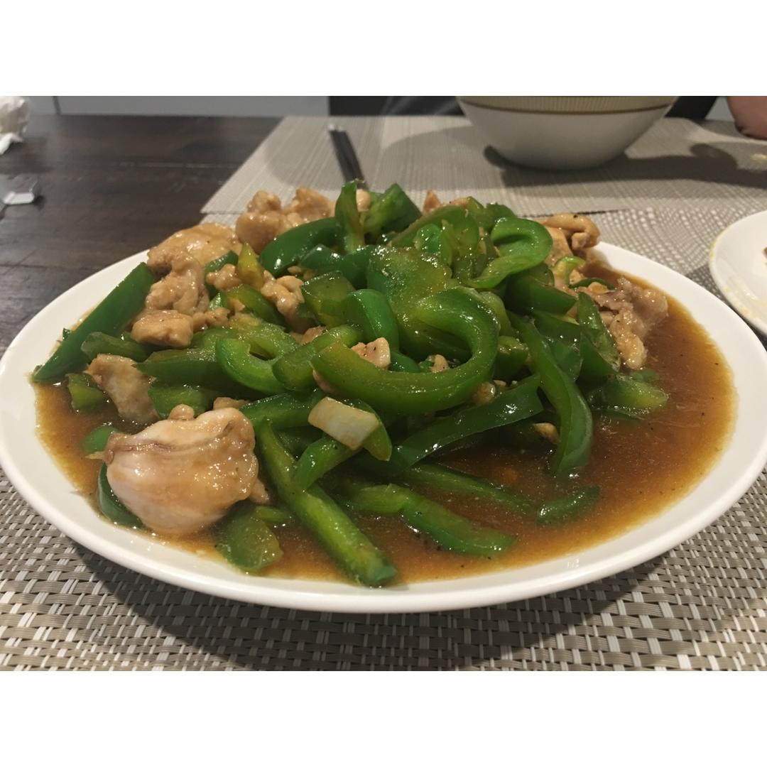 肉炒青椒