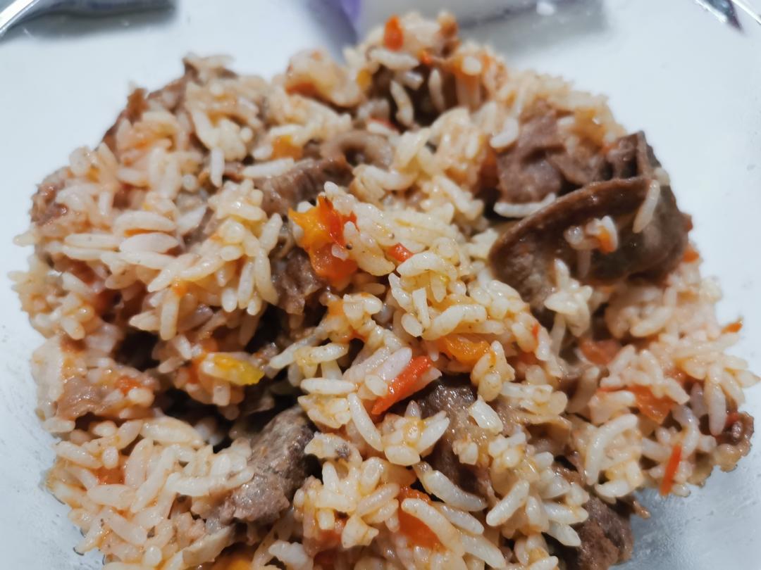 超浓郁番茄肥牛烩饭‼️剩饭这样做～秒空盘