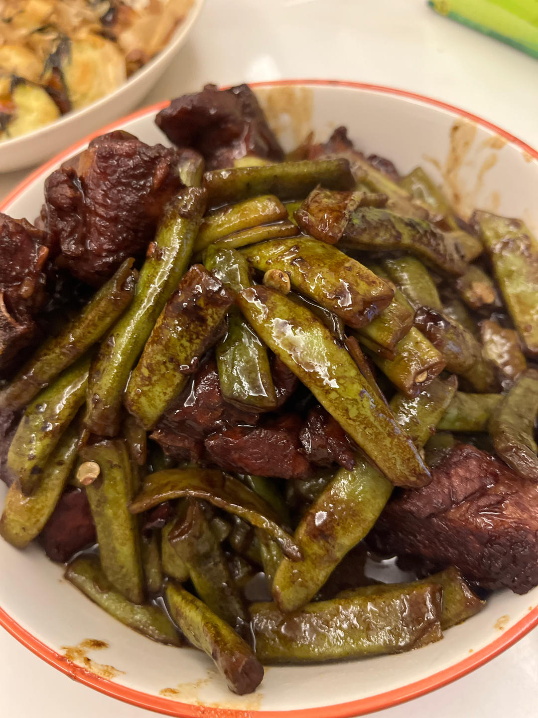 排骨炖豆角～荤素搭配，营养家常～