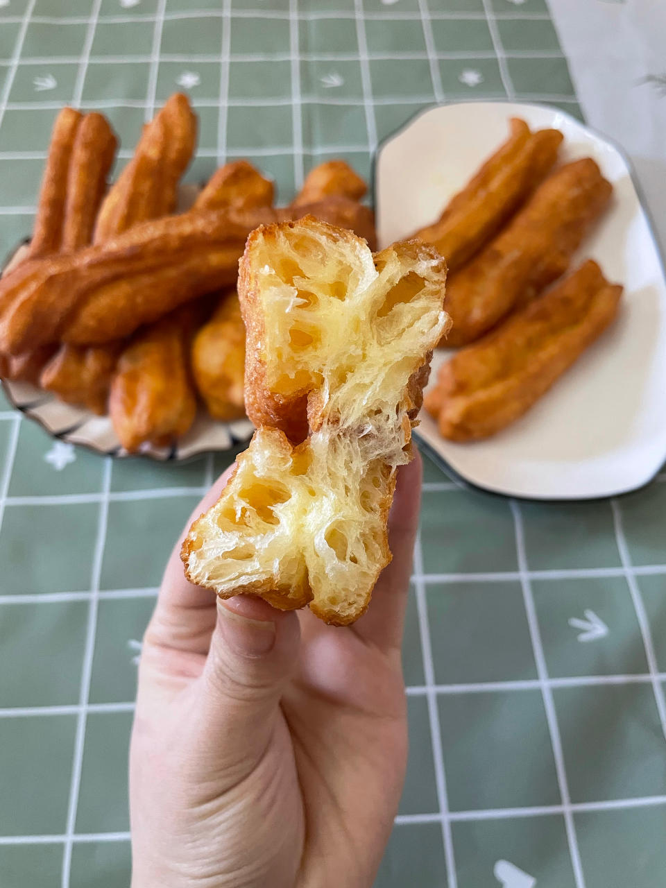 快手早餐～自制油条（酵母版，不含泡打粉、膨松剂）