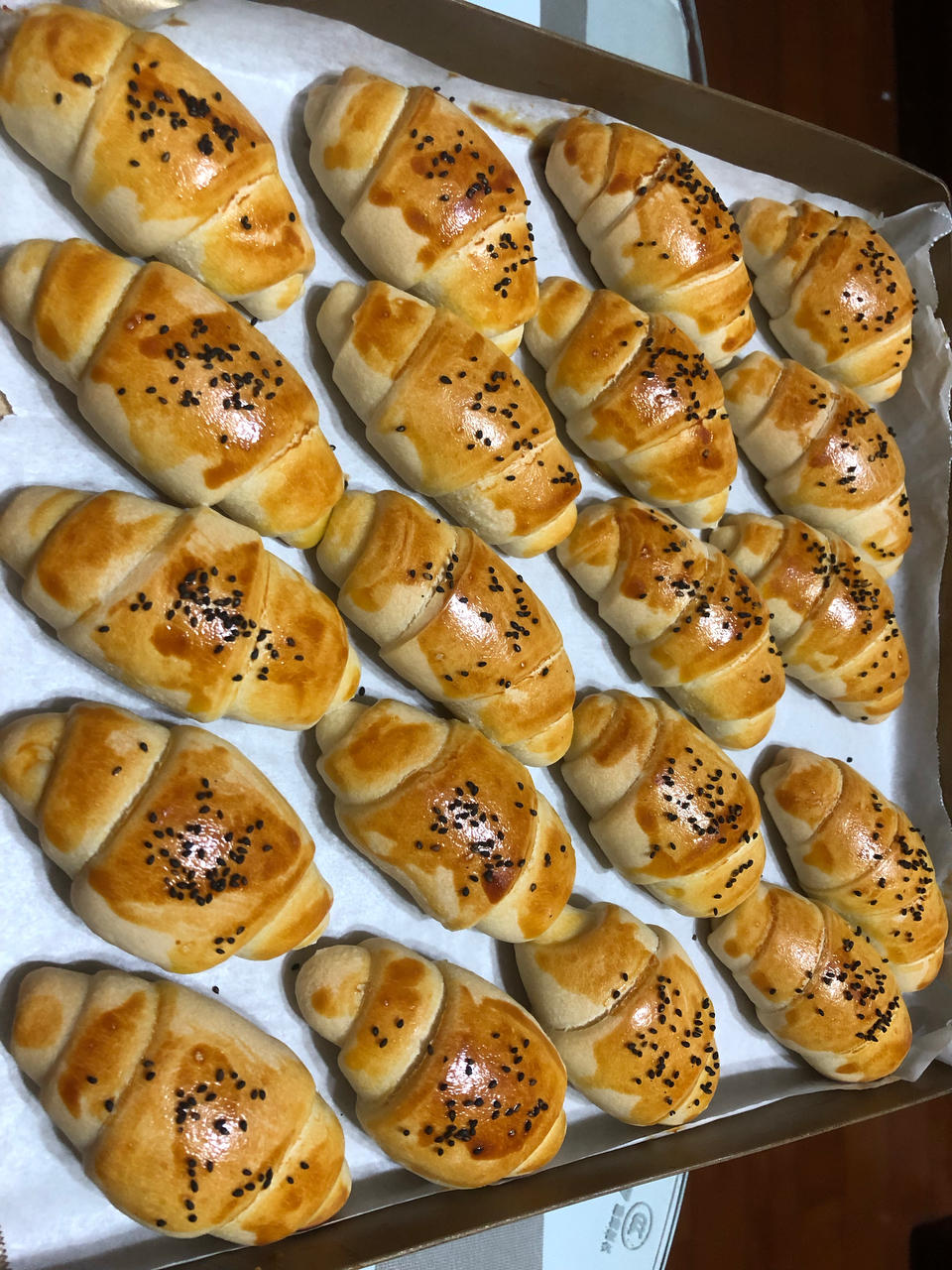 牛奶面包卷（直接法）